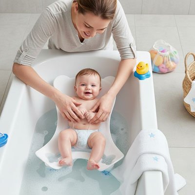 Transat de bain bébé antidérapant 