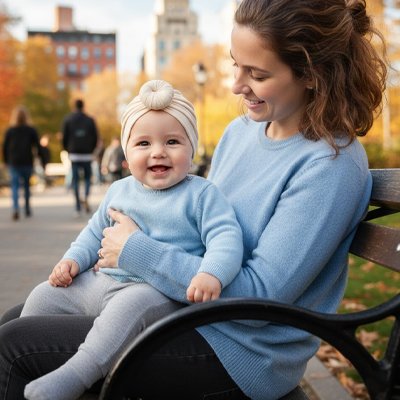 Turban bebe fille respirer