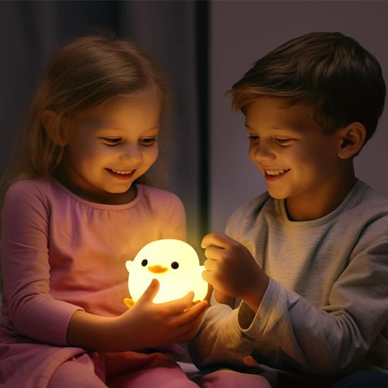 Veilleuse bébé adorable 