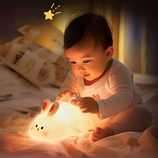 Veilleuse bébé chaleureuse 