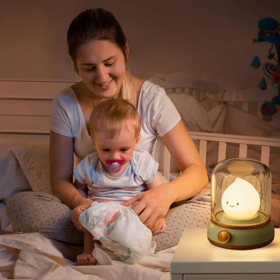Veilleuse bébé prolongée