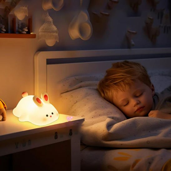 Veilleuse bébé rassurante 