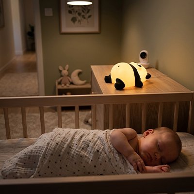 Veilleuse bébé tactile