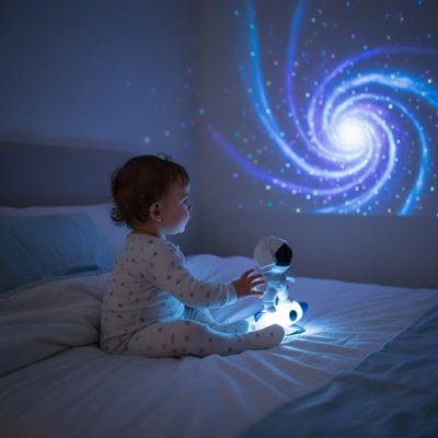 Veilleuse projection autonome