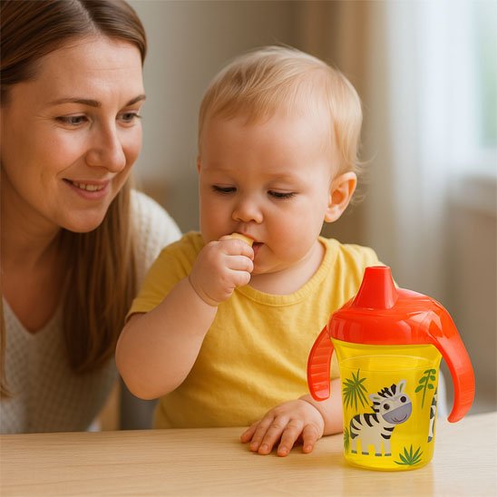 Verre pour bebe Illustration